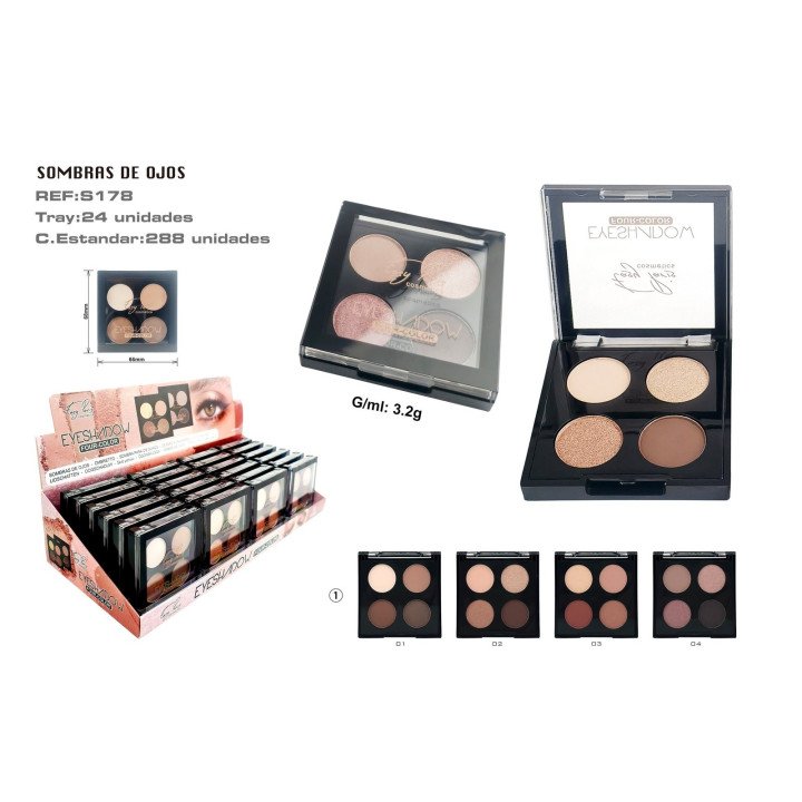 PALETA SOMB.DE OJOS 24/U