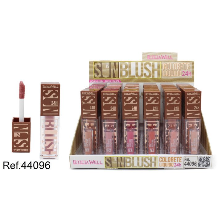 COLORETE LIQUIDO 24H SUN BLUSH. 24/U 44096