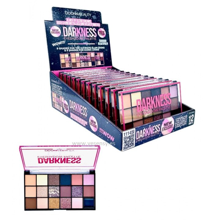 EYESHADOW DARKNESS PALETTE 12/U 11145I