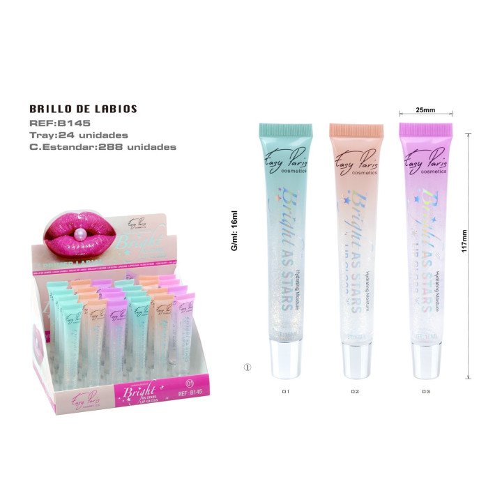 BRILLO DE LABIOS HIDRATANTES 24/U