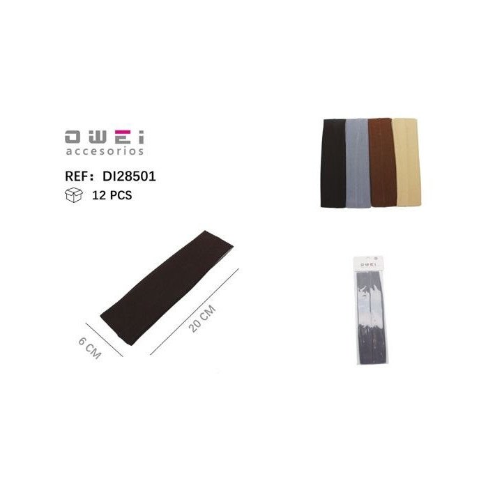 CINTA DE PELO 5.5CM 12/U DI28501
