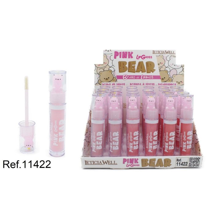 LIPGLOSS PINK BEAR OSITO 24U 11422
