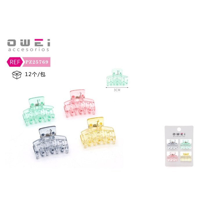 PINZA 3CM 4PCS 12/U PZ25769