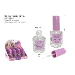 TOP COAT. SECADO RAPIDO 12U
