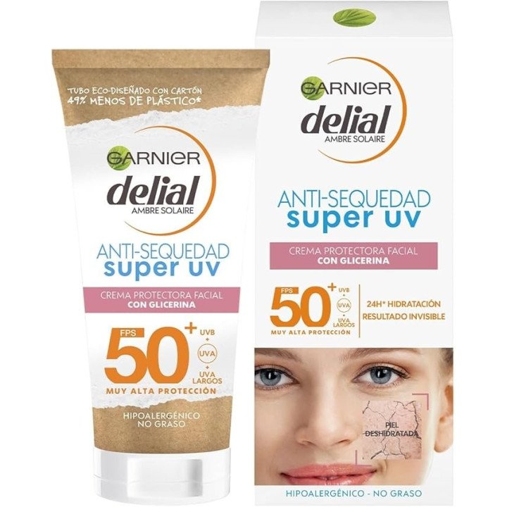 GARNIER DELIAL SOLAR CR.FACIAL SPF50 50ML