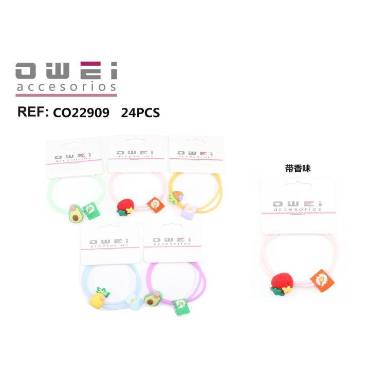 COLETERO/PULSERA DE SILICONA 24/U 22909 OW