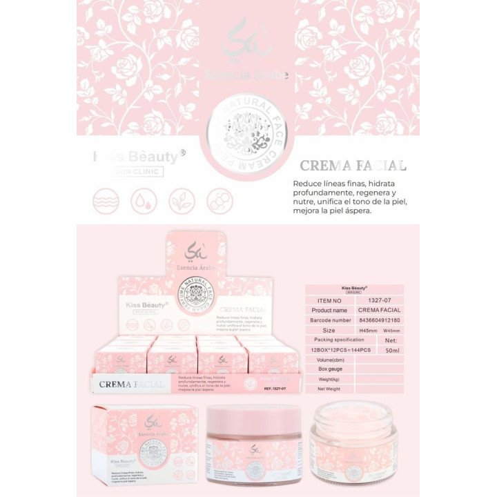 CREMA FACIAL ARABE 50ML K.BEAUTY