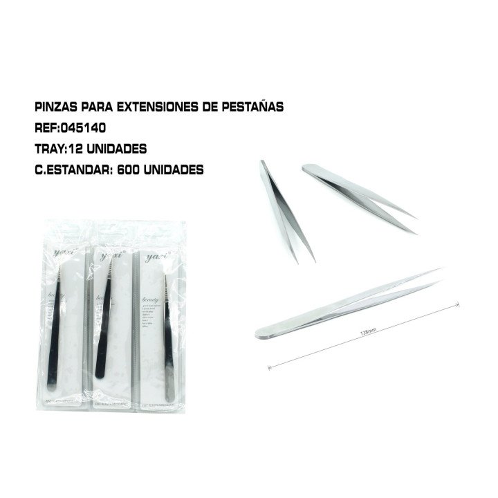 PINZA DE PRECISION RECTA 12/U