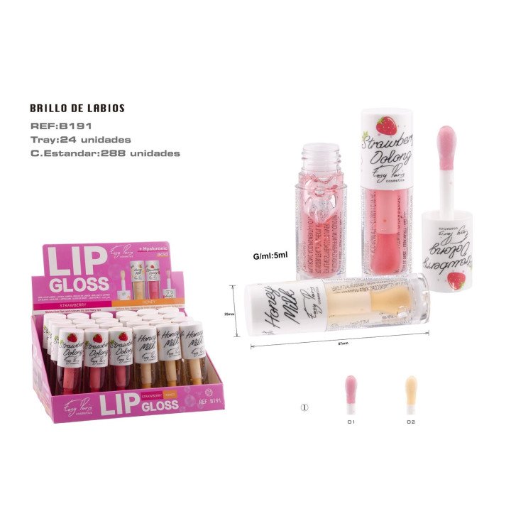 BRILLO DE LABIOS+VITAM E 24/U