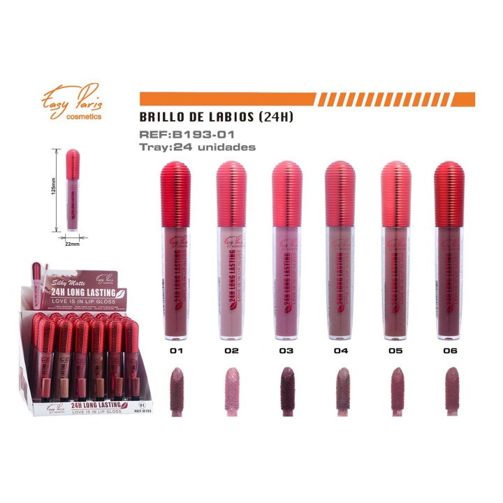 LABIAL LIQ 24H LONG LASTING. 24U