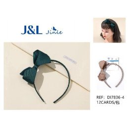 DIADEMAS LAZO AVERDE OSCURO 12/U DI7836-1