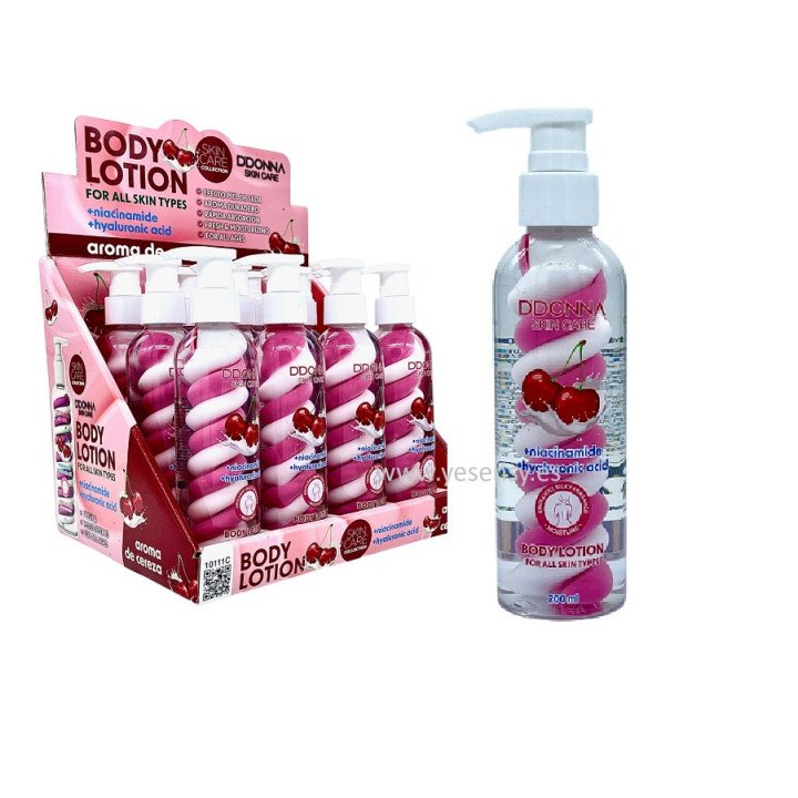BODY LOTION CEREZA 200ML 12/U 10111C