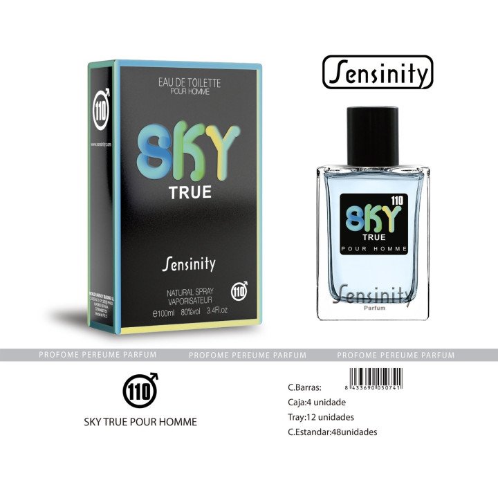 SKY TRUE POUR HOMME SENSINITY