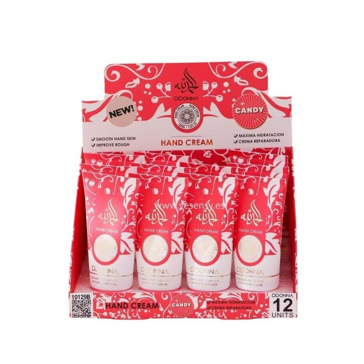 CREMA DE MANOS CANDY 100ML 12/U 10129B DD