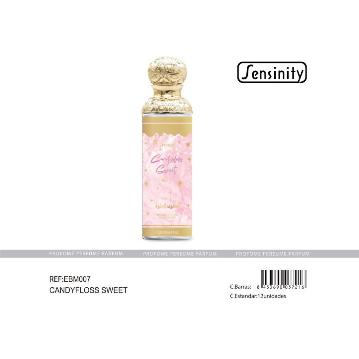 CANDYFLOSS SWEET UNISEX BRUME FEMME.