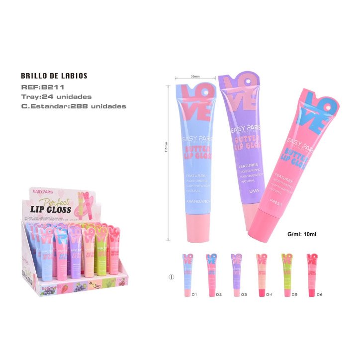 BUTTER LIPS GLOSS 24/U