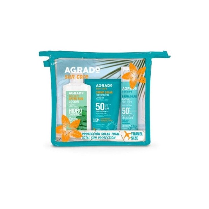 EST.AGRADO SOLAR 3PCS+NECESER