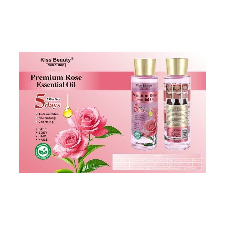 ACEITE ESSENCIAL ROSA 300ML K.B