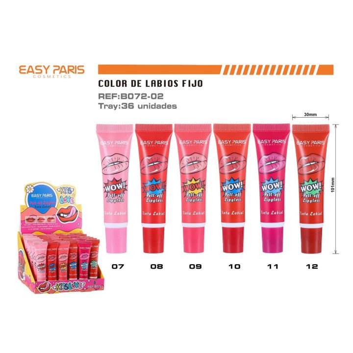 TINTA LABIAL LIPGLOSS FIJO 36/U