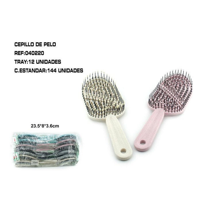CEPILLO ANTIENREDOS 23.5*8*3.6CM 12/U