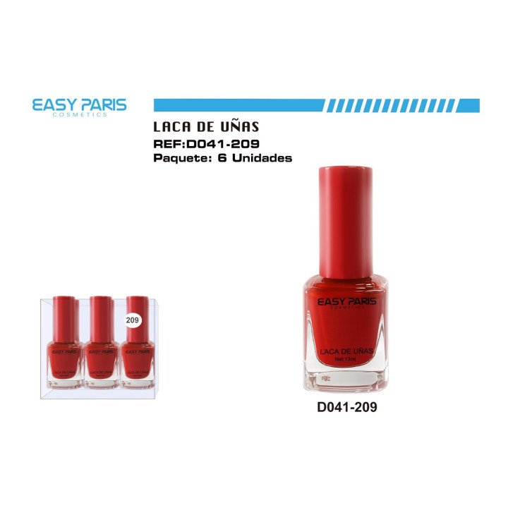 LACA DE UÑAS EASY PARIS 6/U