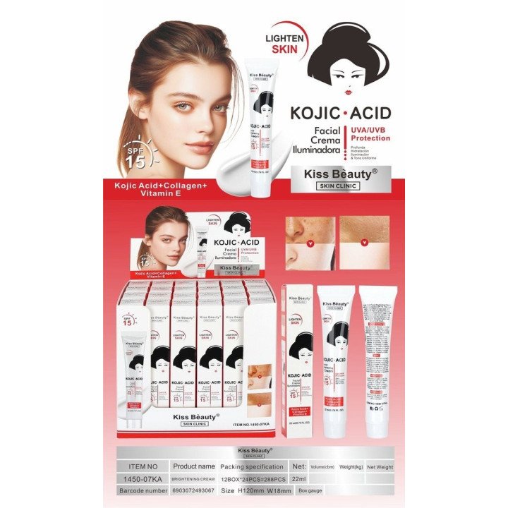 KOJIC ACID CR.FACIAL ILUMINA 22ML 24/U K.BEAUTY