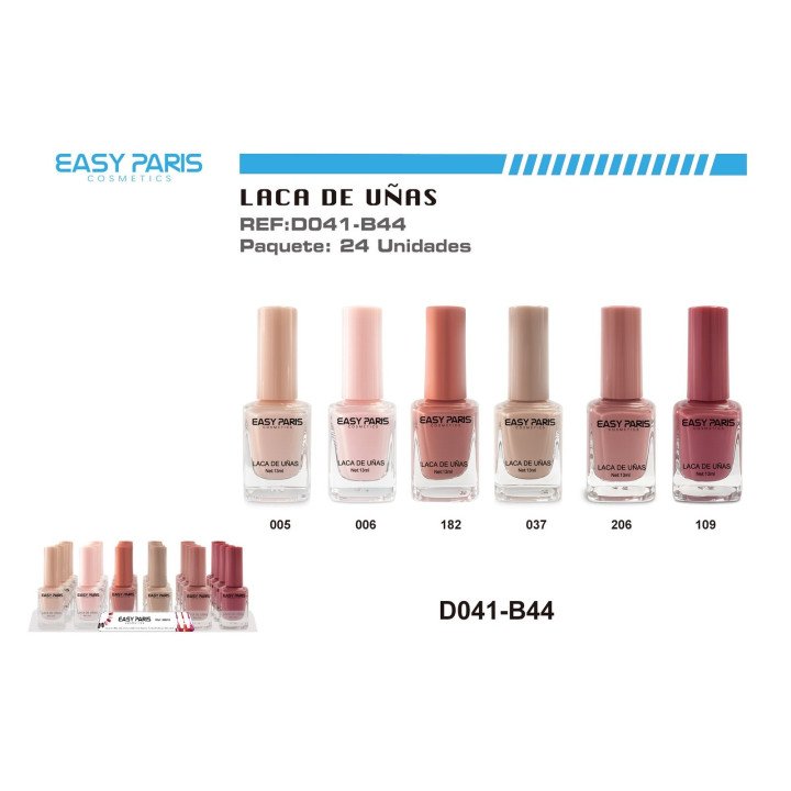 LACA DE UÑAS EASY PARIS 24/U