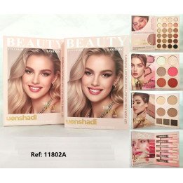 FACE BEAUTY PALETTE 37+6COLORS 11802A