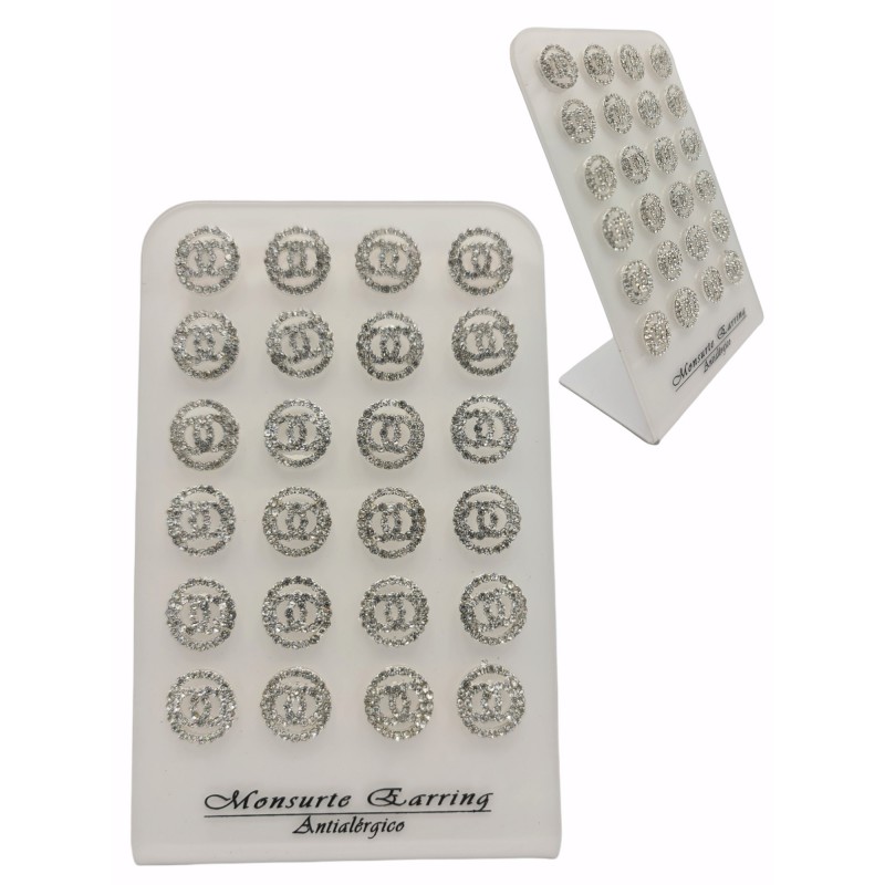 PENDIENTES BLANC 12/P MONS 20-186