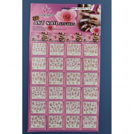 PEGATINAS DE UÑAS 24/U