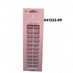 24 UÑAS POSTIZAS ROSA...