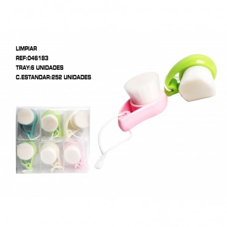 CEPILLO LIMPIEZA FACIAL 6/U