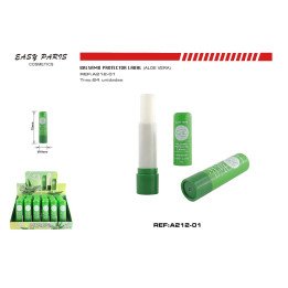 PROTECTOR LABIAL ALOE VERA 24/U