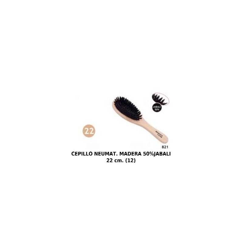 CEPILLO NEUMATICO 50% JABALI MADERA 6/U BEAUTY CARE