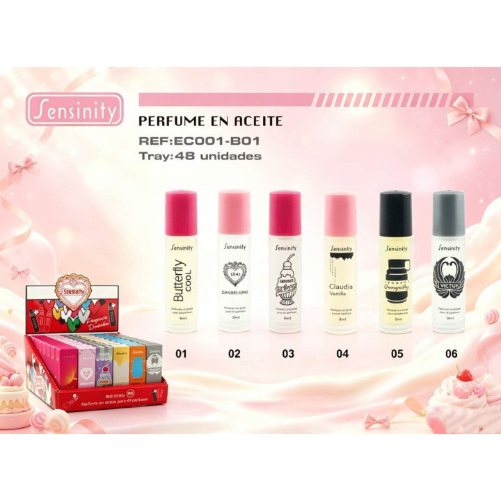 ESENCIA PURE OIL PERFUME LARGA DURACION