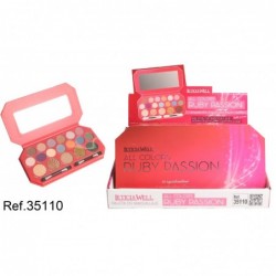 PALETA 18 COLORS RUBY...