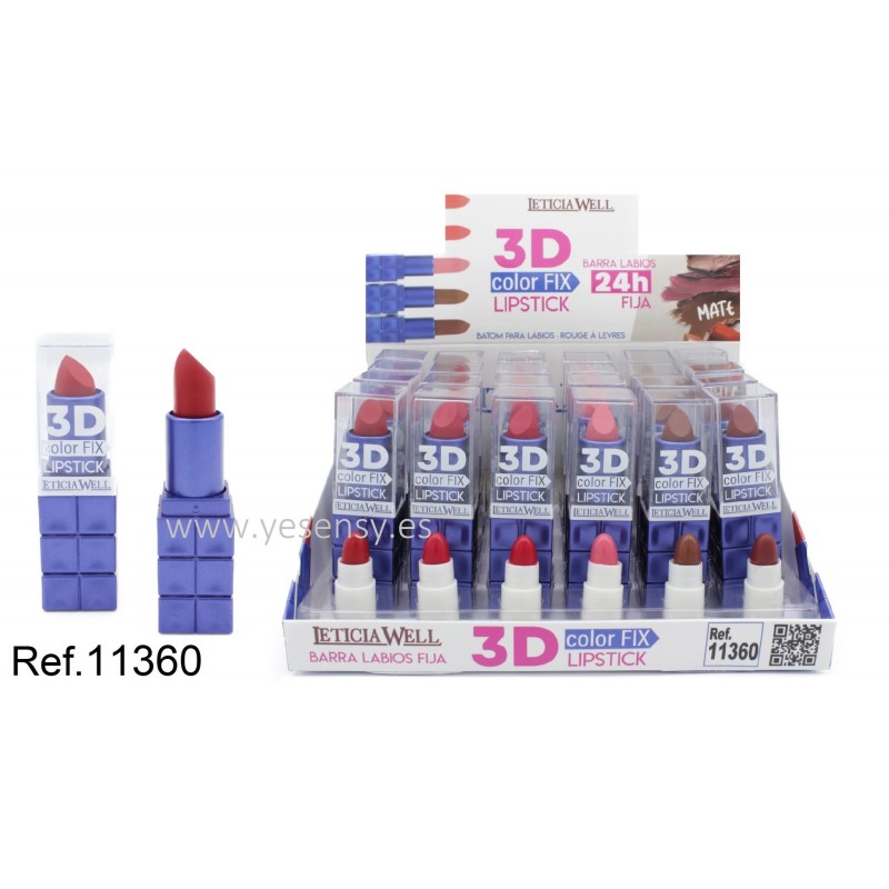 B.LABIOS 3D COLOR FIX 24H 24/U 11360 LW