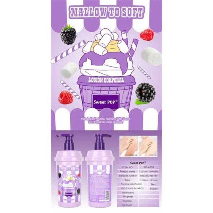MALLOW TO SHOP LOCION CORPORAL 500ML SP-4032