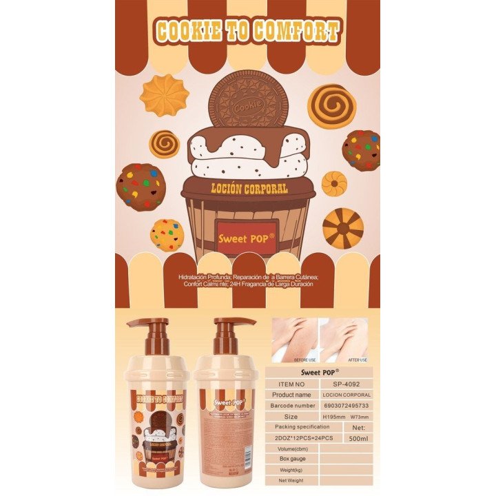 COOKIE TO COMFORT LOCION CORPORAL 500ML SP-4092