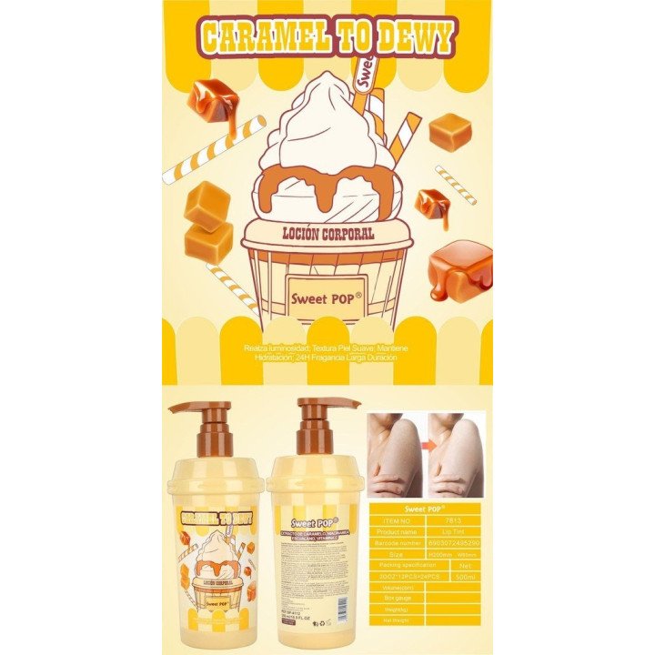 CARAMEL TO DEWY LOCION CORPORAL 500ML SP-4112
