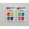 PINZA DE PELO COLOR 1.8CM 12/U 298923-1 N.B