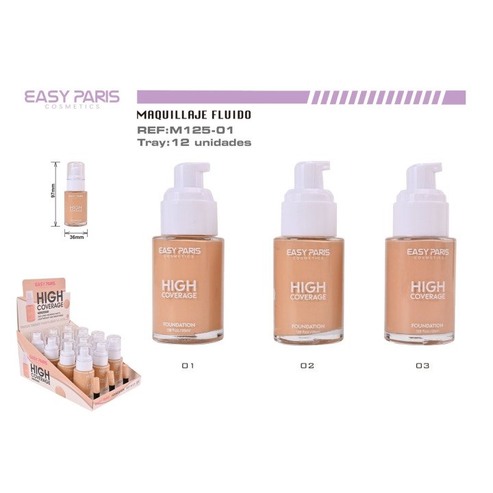 MAQ. FLUIDO HIGH COVERAGE 12/U