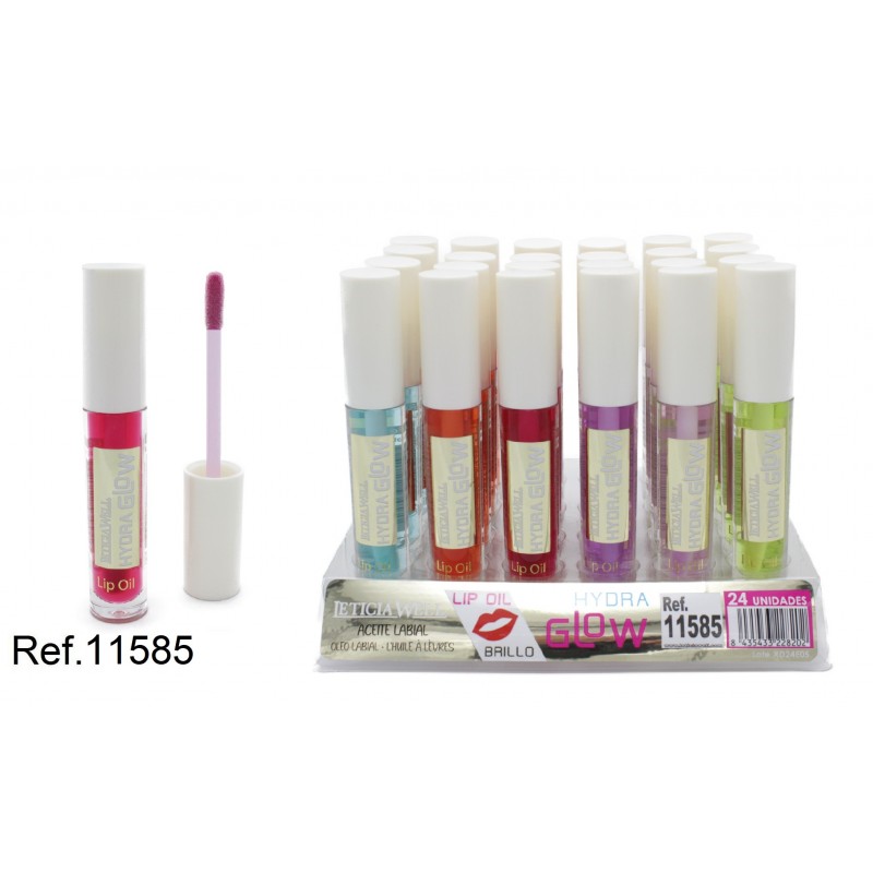 ACEITE LABIAL HYDRA GLOW LIP OIL  24/U 11585