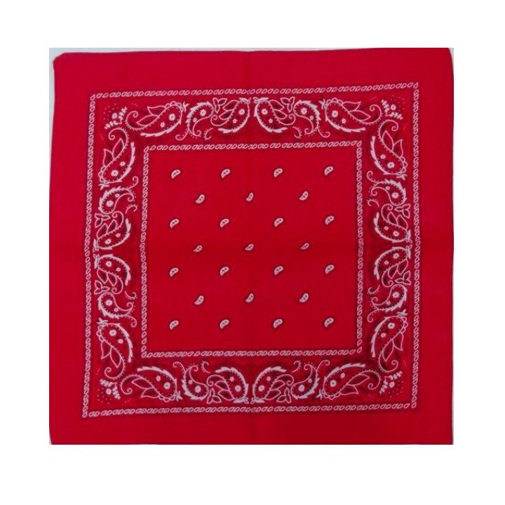 PANUELO 55x55 ROJO 12/U N.B