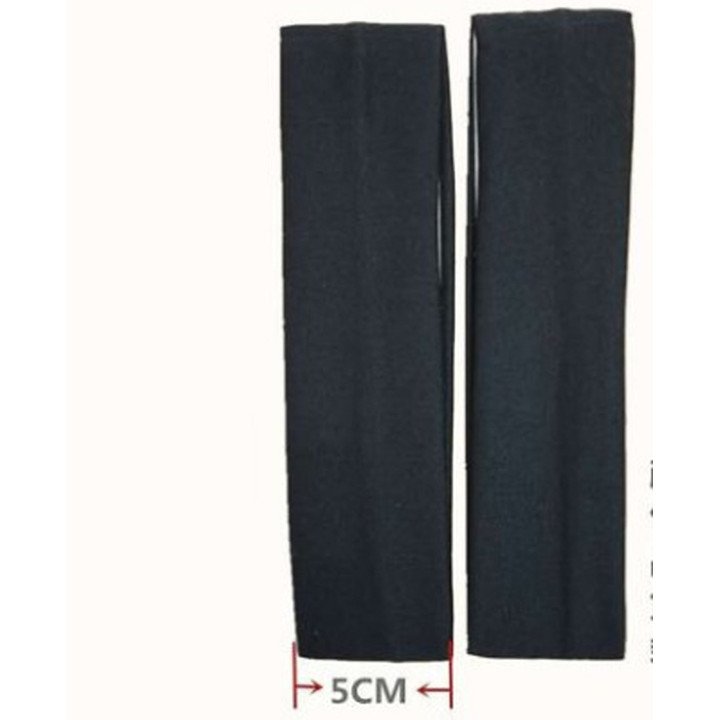 CINTA DE PELO NEGRO 5CM 12/U NB