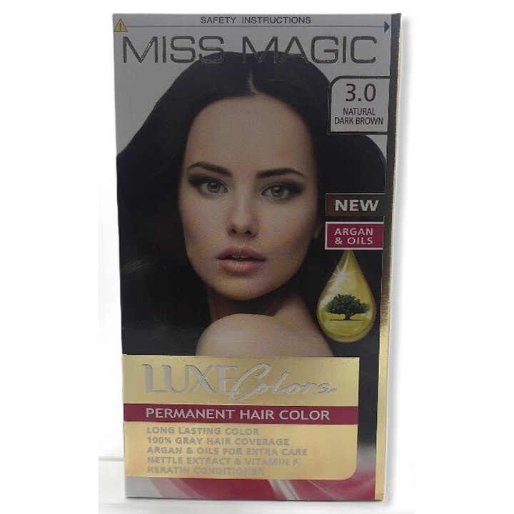 MISS MAGIC 3.0 NATURAL DARK BROWN