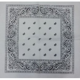 PAÑUELO 55x55 BLANCO 12/U N.B