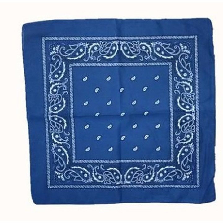 PANUELO 55x55 AZUL 12/U NB
