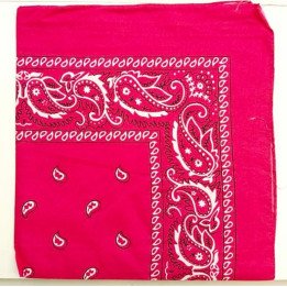 PAÑUELO 55x55 FUSIA 12/U N.B