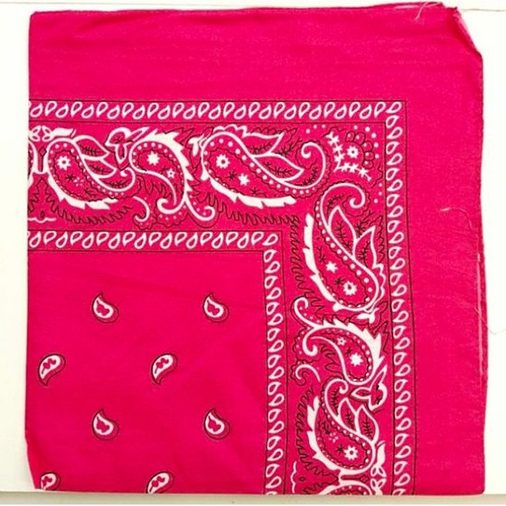 PAÑUELO 55x55 FUSIA 12/U N.B